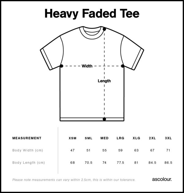 Forged Heavy Faded Tee - Image 5